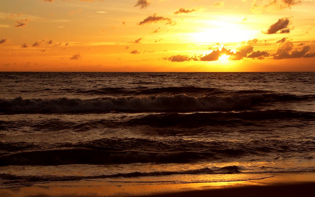 Andaman sunset by Col Gibbs