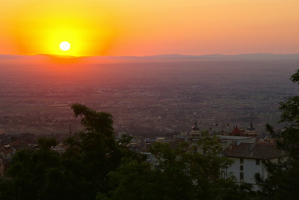 Tramonto monteporziano by Mauro Francesconi