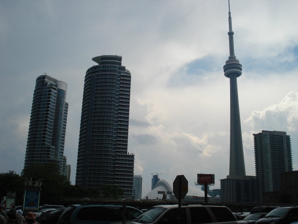 CN Tower from Harborfront by m_acton