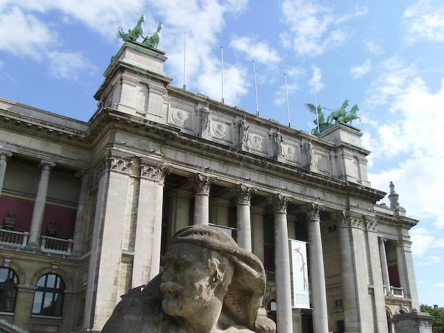 Museum of Fine Arts by white snapper