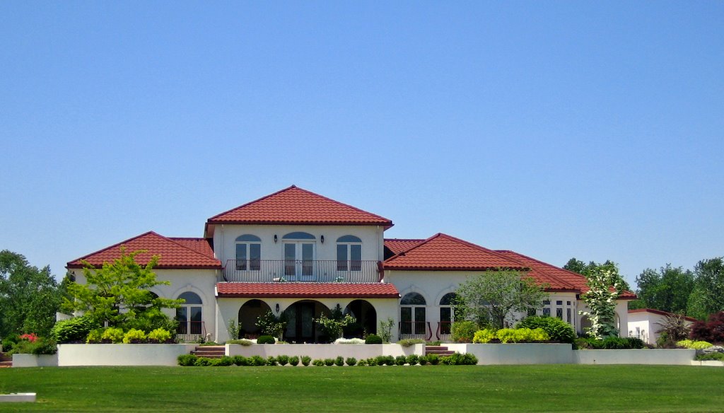 Drive-By View of a Mediterranean Style Home on the Niagara Parkway by Nikbrovnik