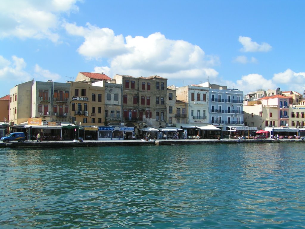 Chania by the gyro officer