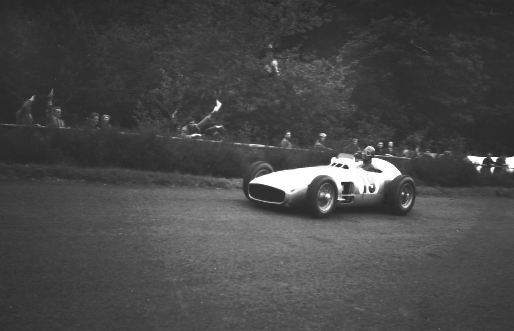 Nürburgring 1954 Mercedes W196 Karl Kling by proude