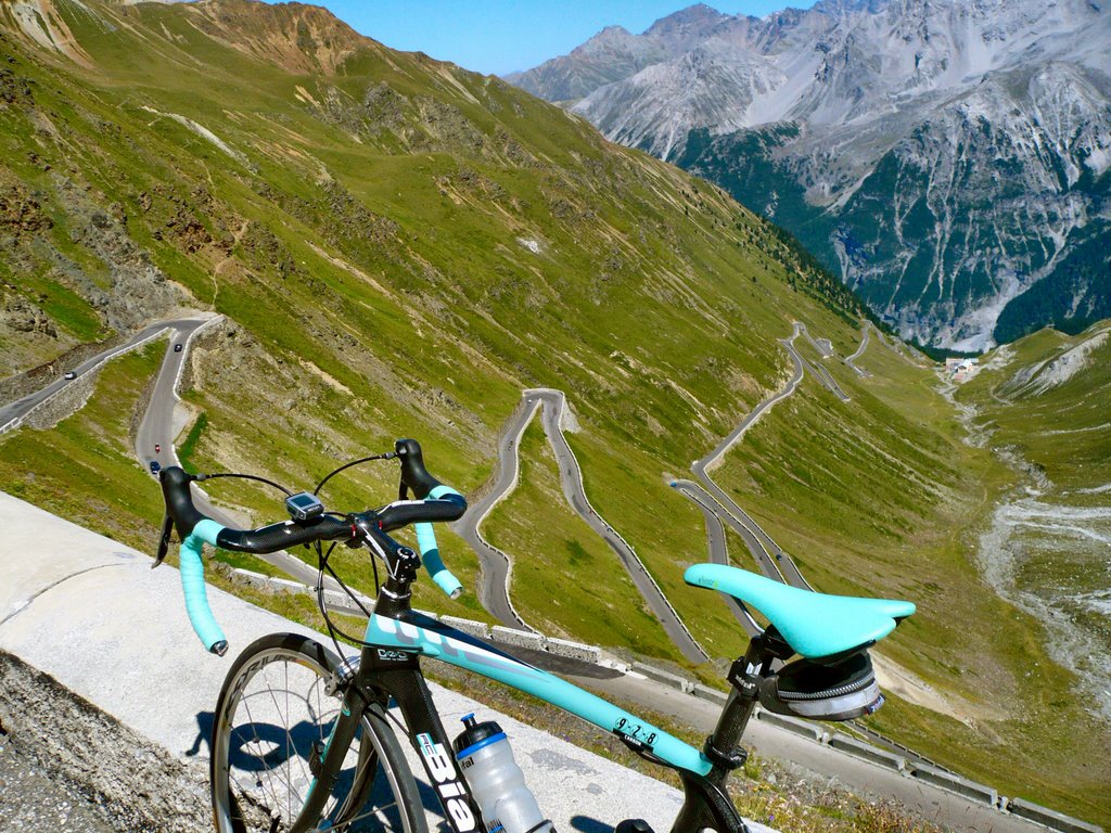 In bici sullo stelvio by rusnati