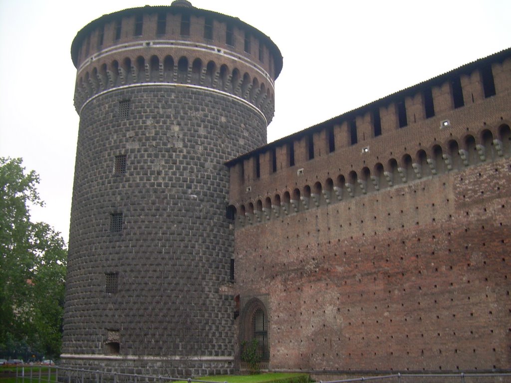 Palazzo Sforzesco bastioni by Andrea779