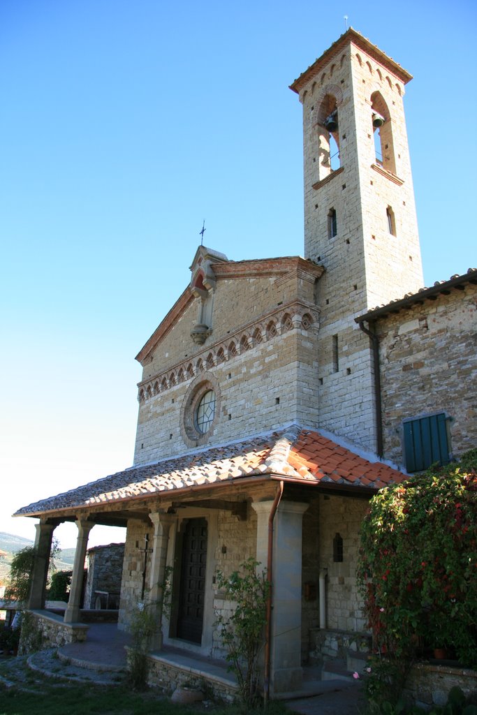 La chiesa di Sicelle by Virgilio Ferrini