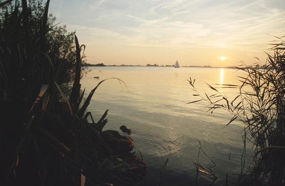 Sunset at Gaastmeer by Jarg van Asch