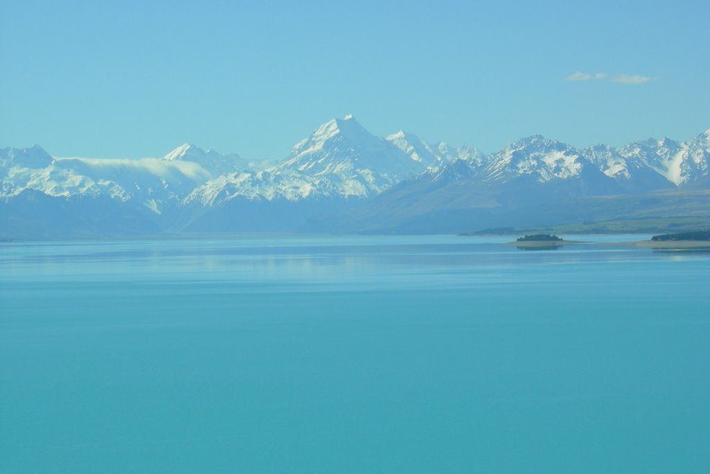 Panorama Lago Pukaki by Luca Rocchetti