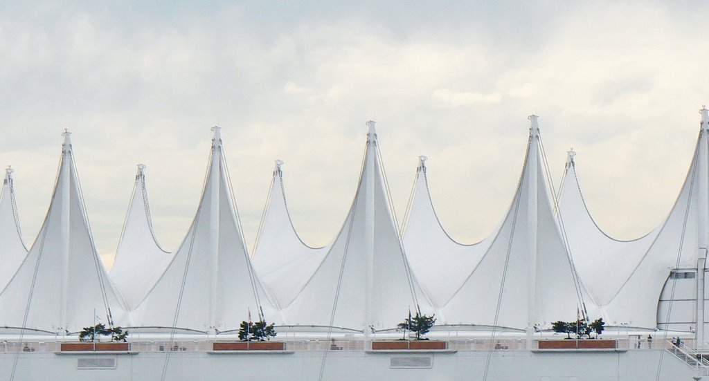 Canada Place Sails by Nikki Q