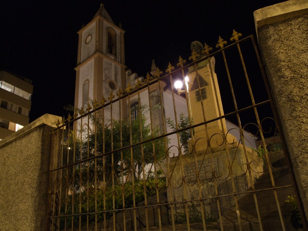 Vista noturna I.N.S. Rosário-Barbacena-MG by J.Faria