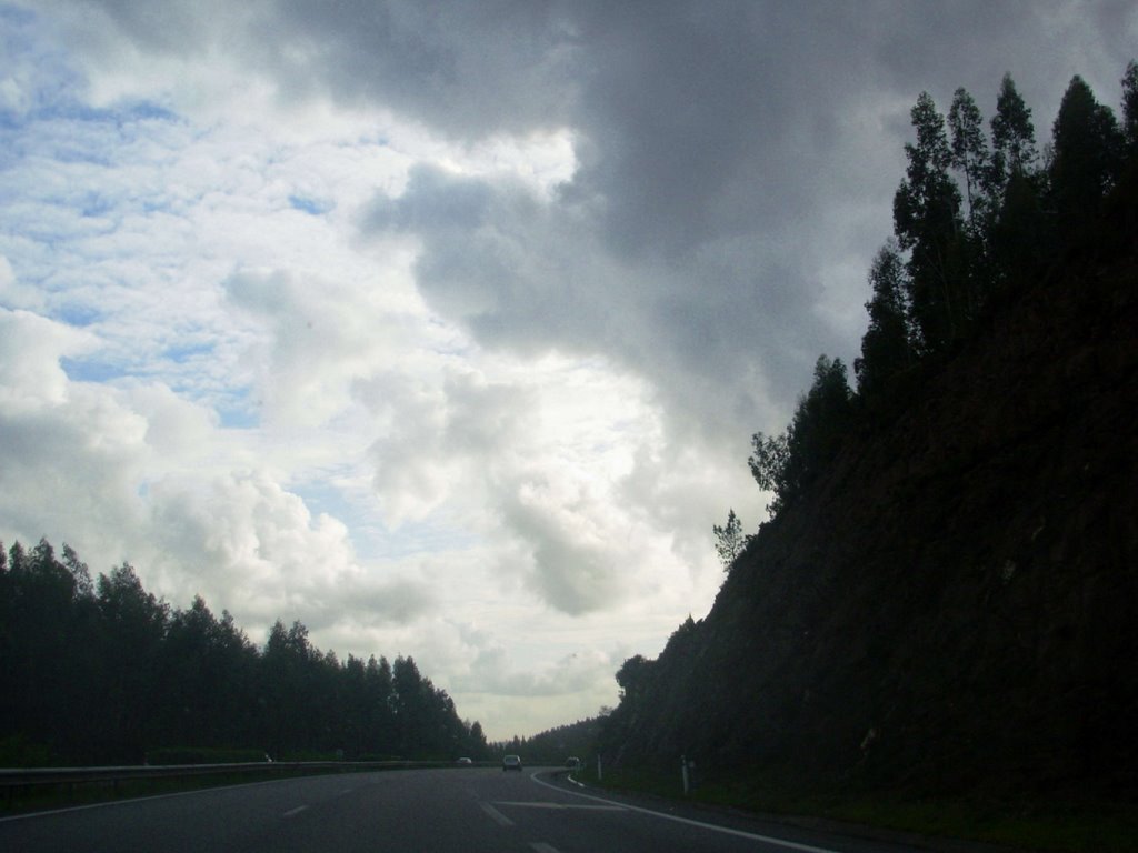 Auto-estrada perto de Santo Tirso by Pedro Sá