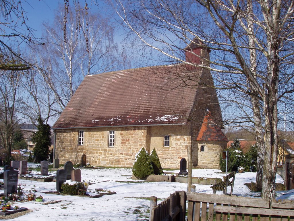 Dorfkirche Hassel im Winter by adihandsch