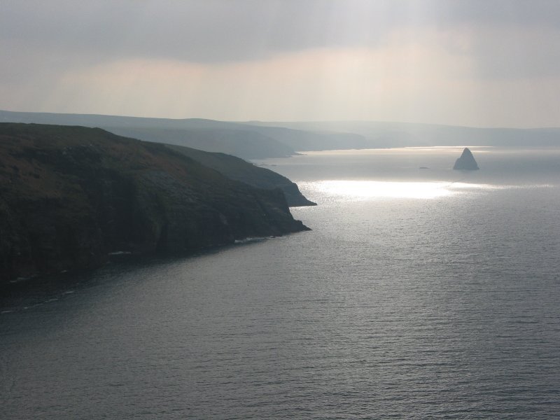 View from Tintagel Castle by kimchikiller