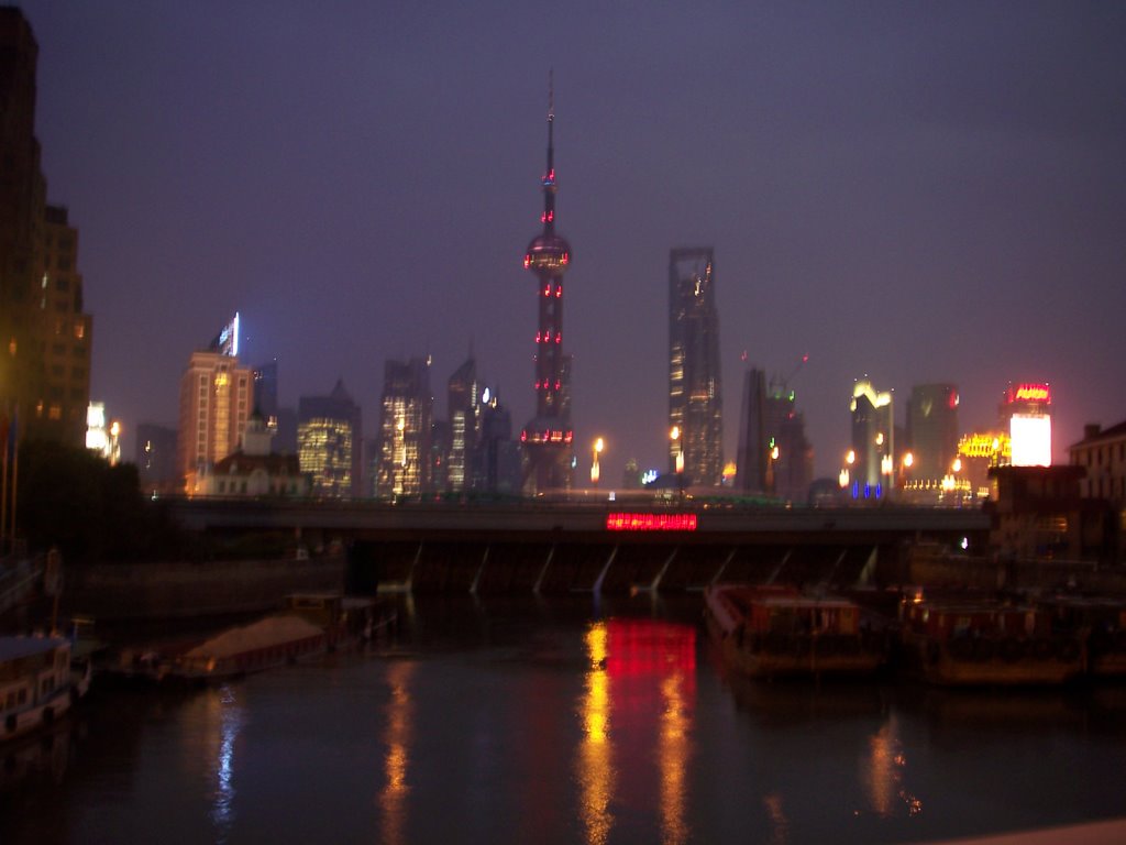 Pudong by night, apr 08 by Dawntree