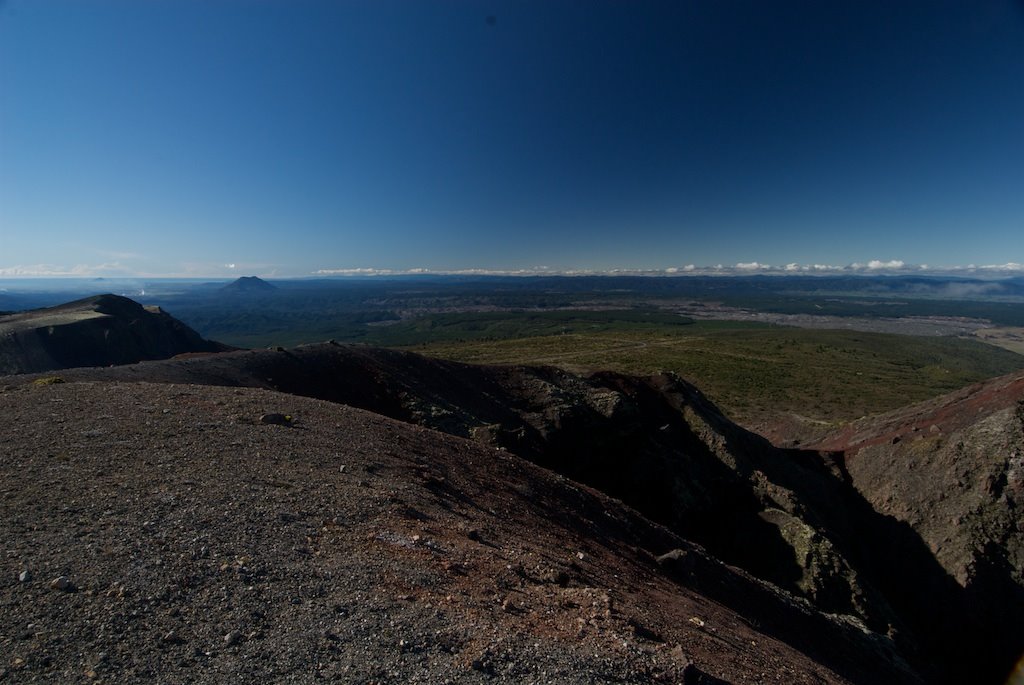 View from the top, Mt Tarawera by Andrew Morten, TravelEssence, Netherlands