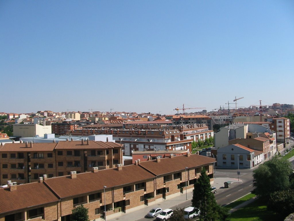 Zamora, panoramica desde el Parque del Castillo by Angel Apellaniz