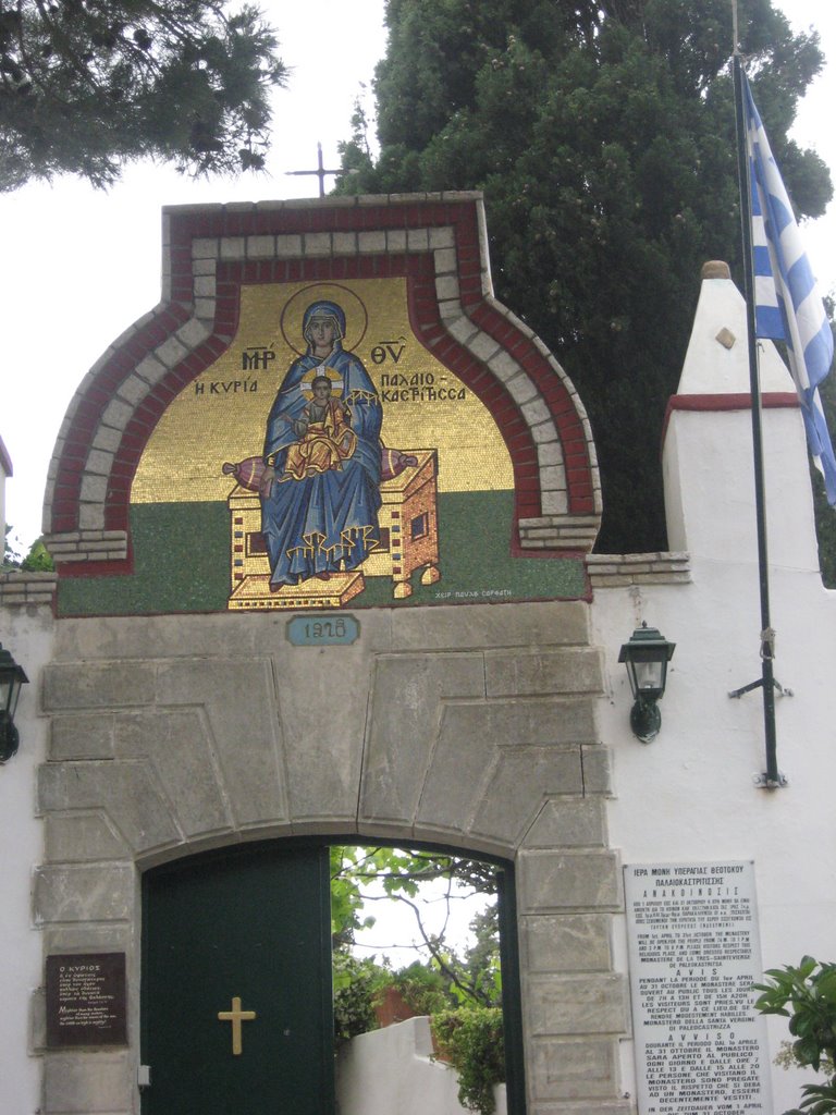 Corfu - The monastery of the Holy Virgin of Paleokastritsa by Sonja Sofronić