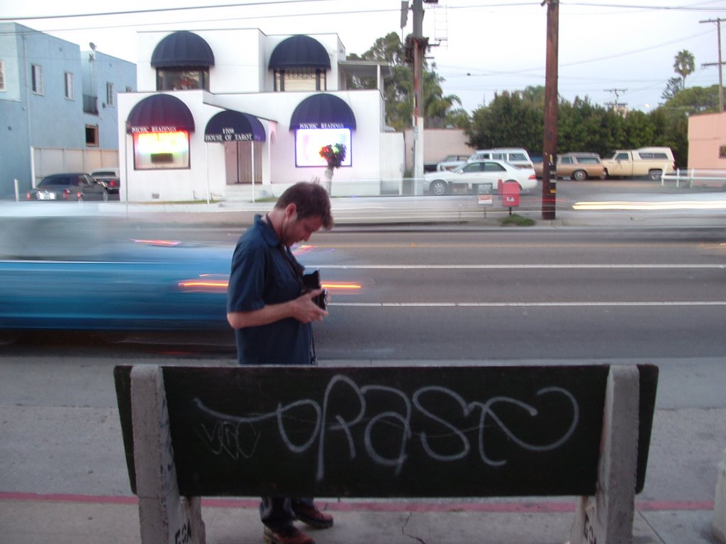 Bus Stop - Lincoln Blvd & Superba, Venice, CA by Josh Latham