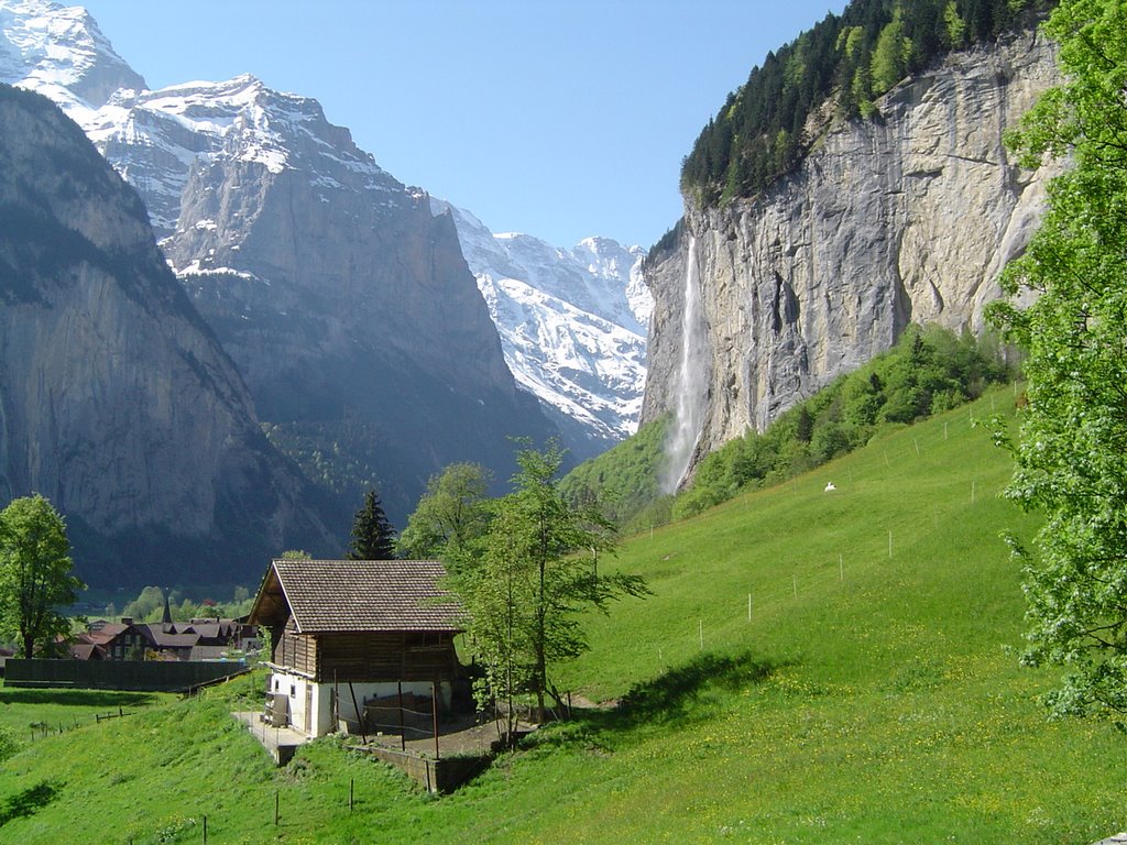 Lauterbrunnen Wasserfall by Jochen Krucker