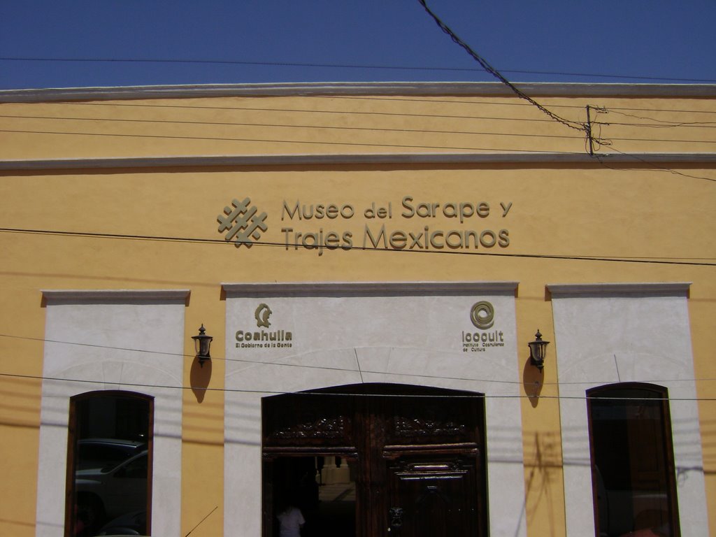 Museo del Sarape y Trajes Mexicanos. Inaugurado en junio de 2008 by Eduardo Rivera