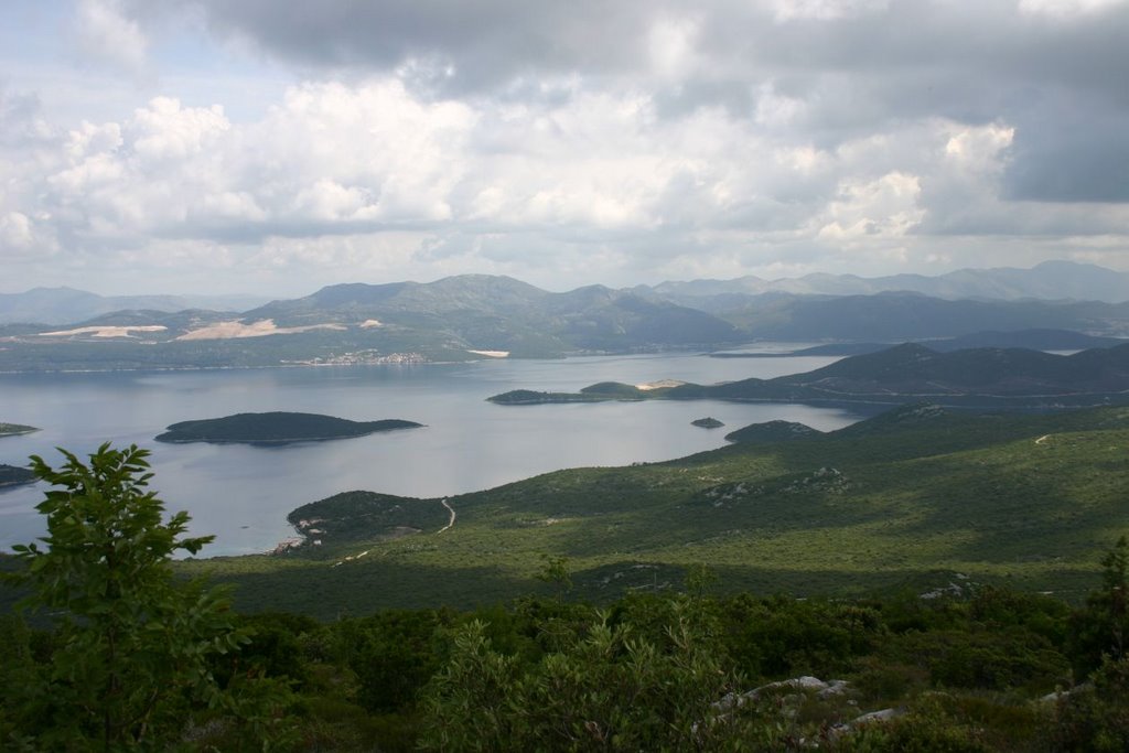 Bay without the new bridge - last minutes of the heaven by Mihaly Barosi