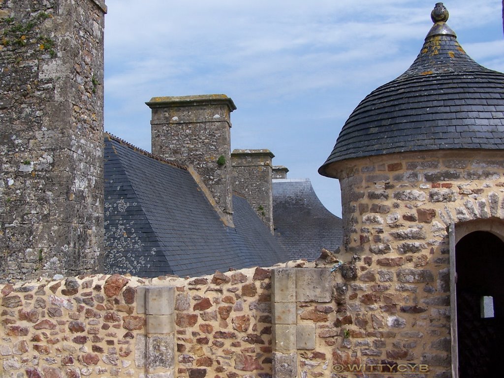 Chateau de Crosville sur douve_journées des plantes franco-britanniques by J-P. GROULT