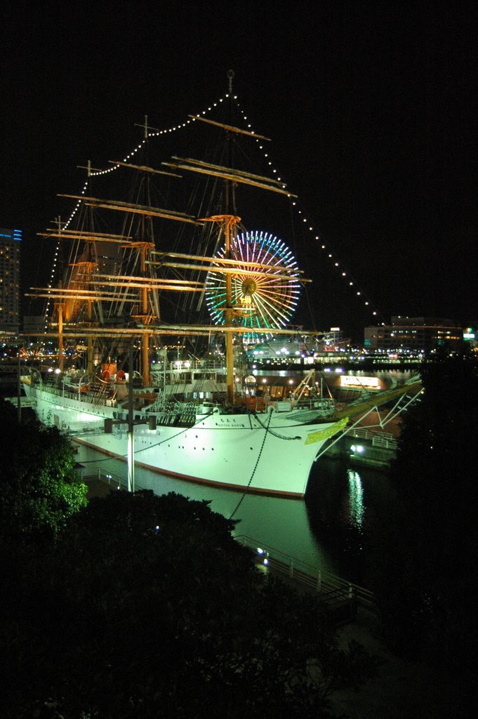 帆船日本丸(Sailboat Nihonmaru) by 9m2ji1etu