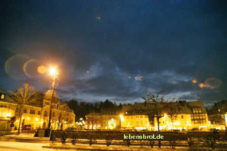 Zentralparkplatz im Winter by lebensbrot