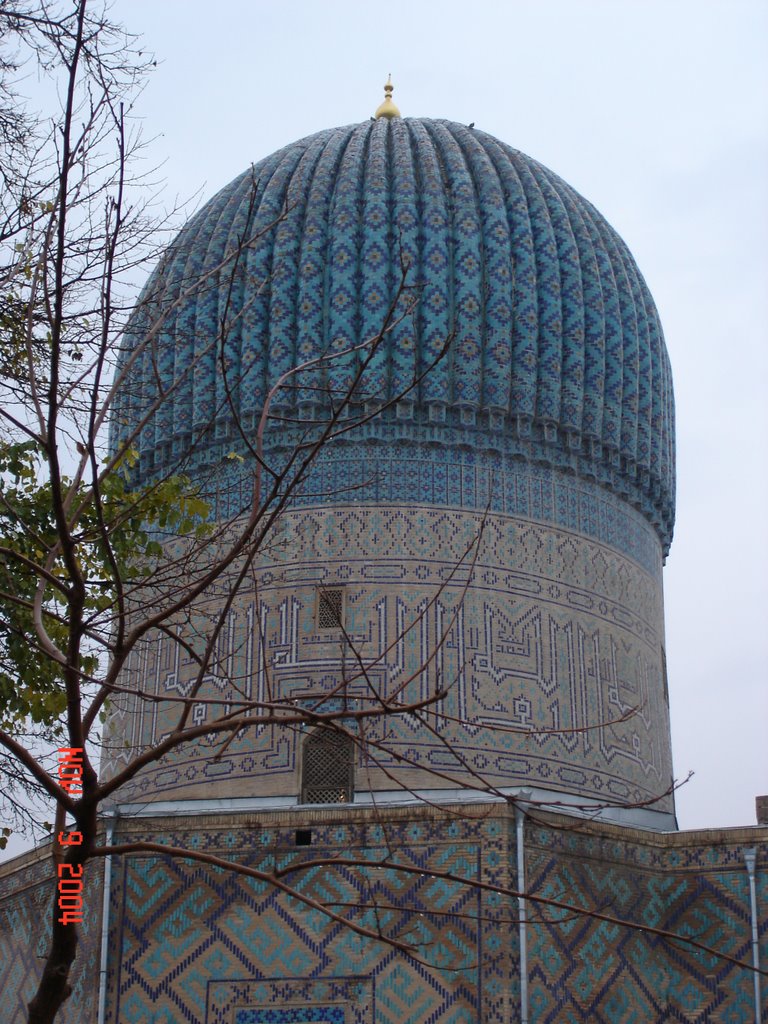 Gur-i Amir, Mausoleum of Tamerlane, 1403 by Prof. Richard T. Mor…