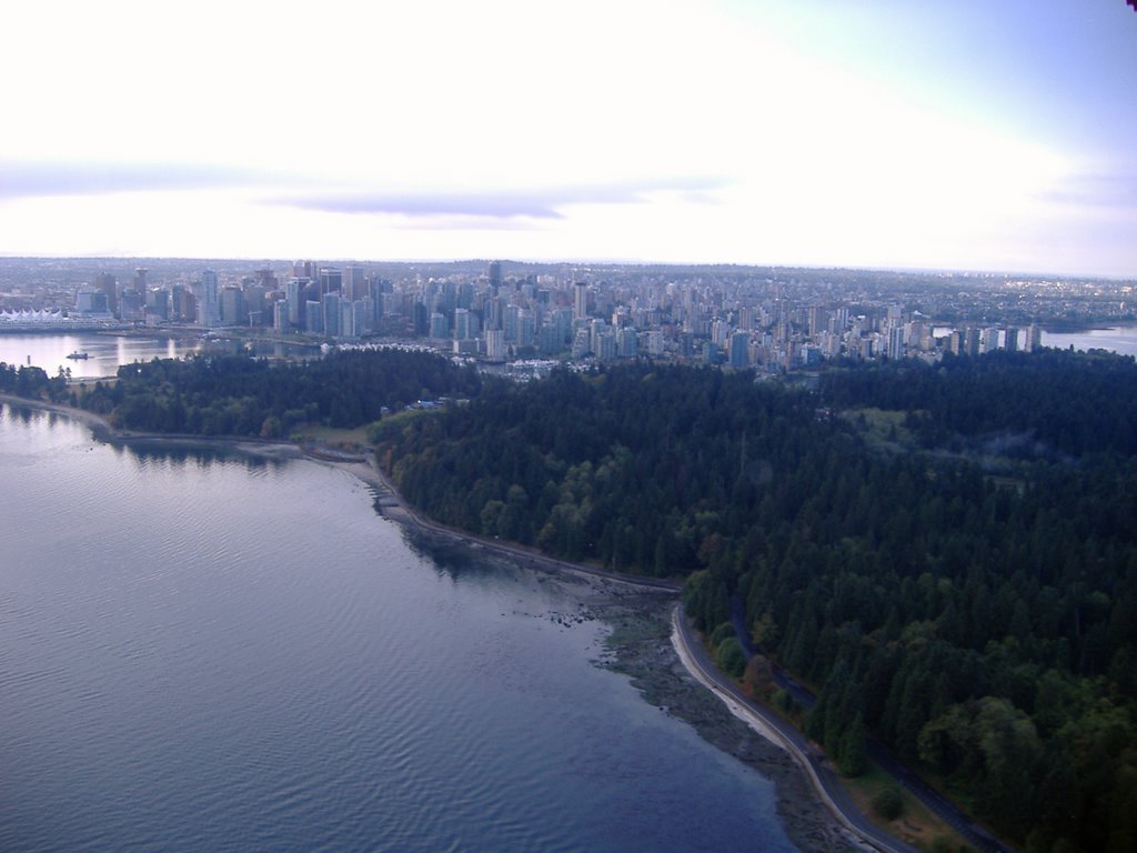 Vancouver View from Seaplane by Island Bird