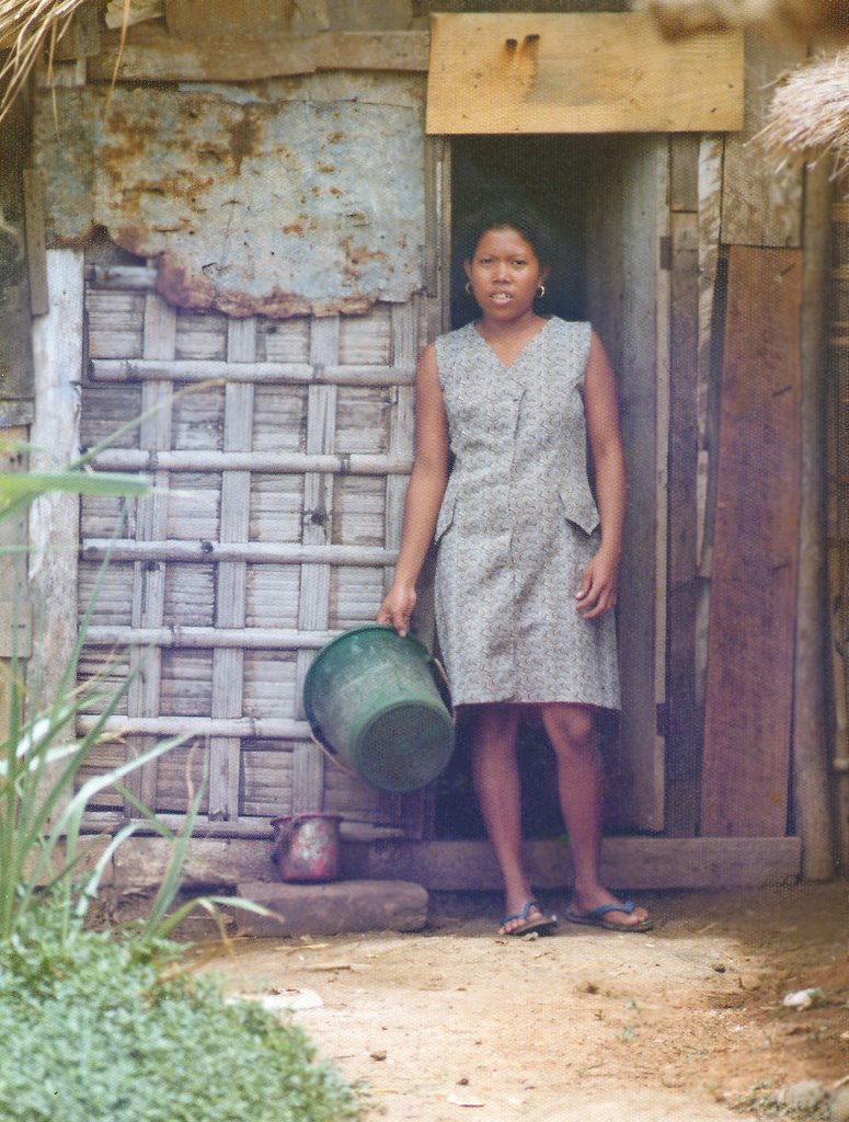 Young country woman near Jakarta. 1976 by pivapao