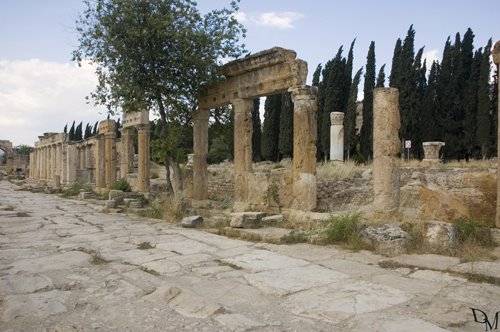 Frontinius street. Pamukkale by MDelta