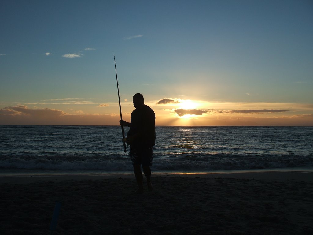 Sunset over False Bay (Taken on 2007:12:02 19:27:52) by javheer