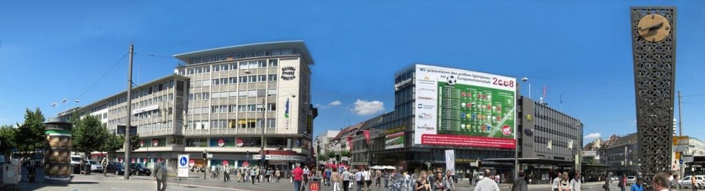 Jahnplatz-Bielefeld-Panorama by INDALOMANIA