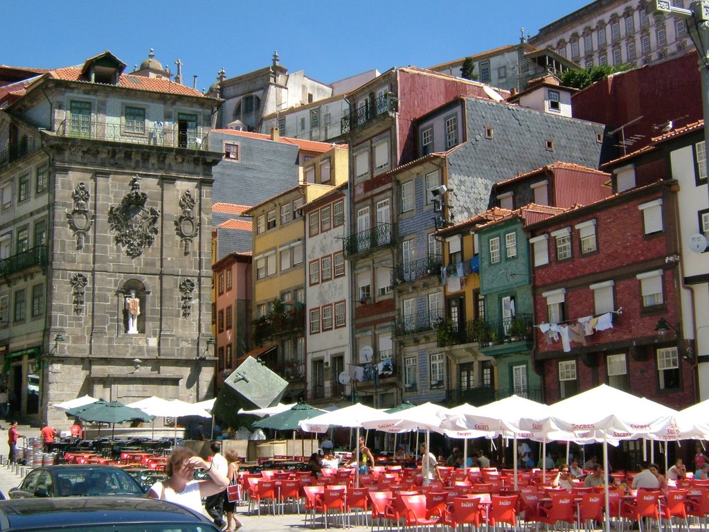 Praça da Ribeira - Porto by Carlos La Rua