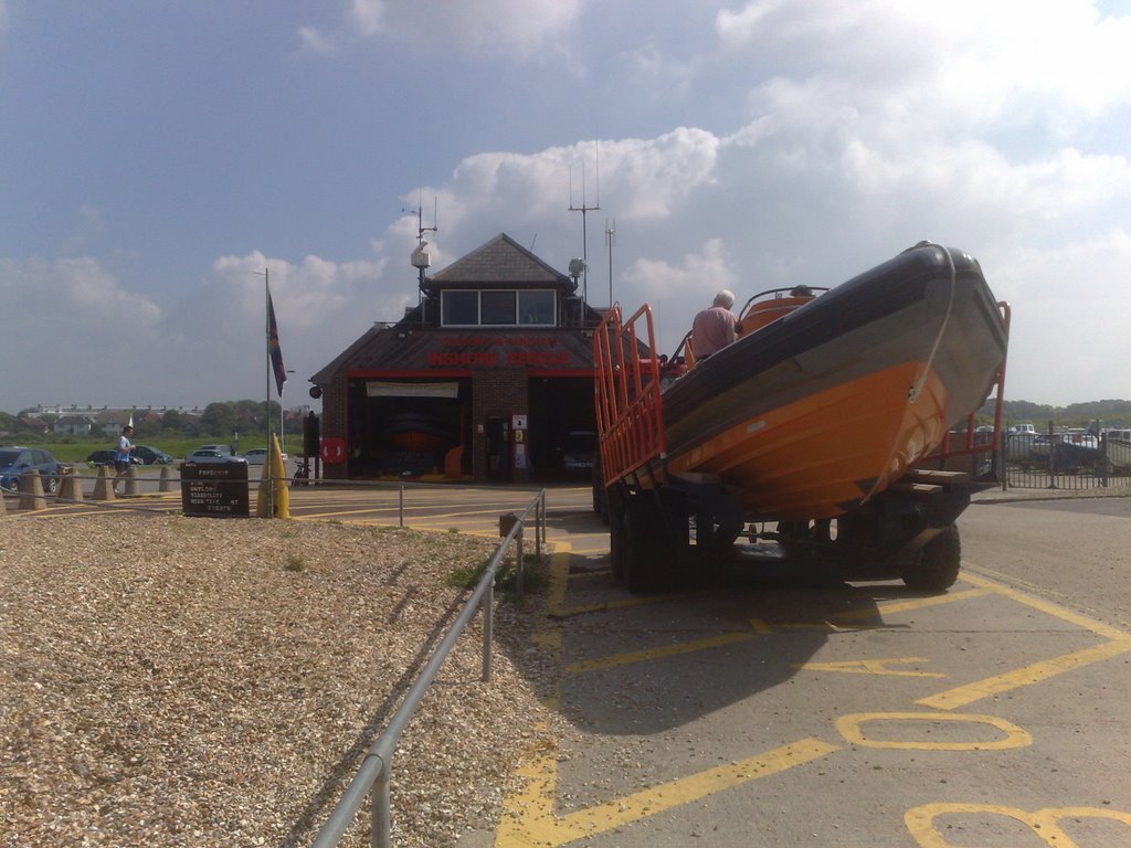 Stokes Bay Inshore Lifeboat Station by Graham Till