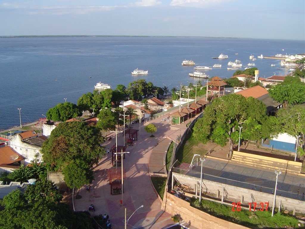 Praça do Mirante _ Vista Rio Tapajós by Joelson Pinto