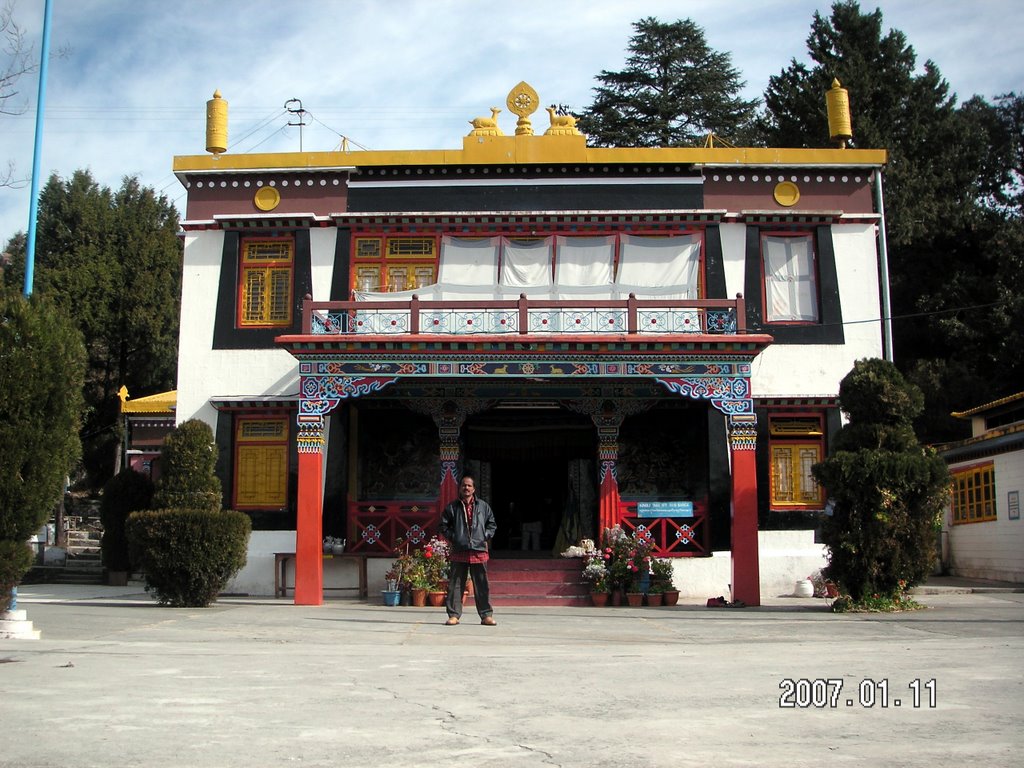 Tibetan Buddhist Monestary, Mussoorie by Paul Nathan