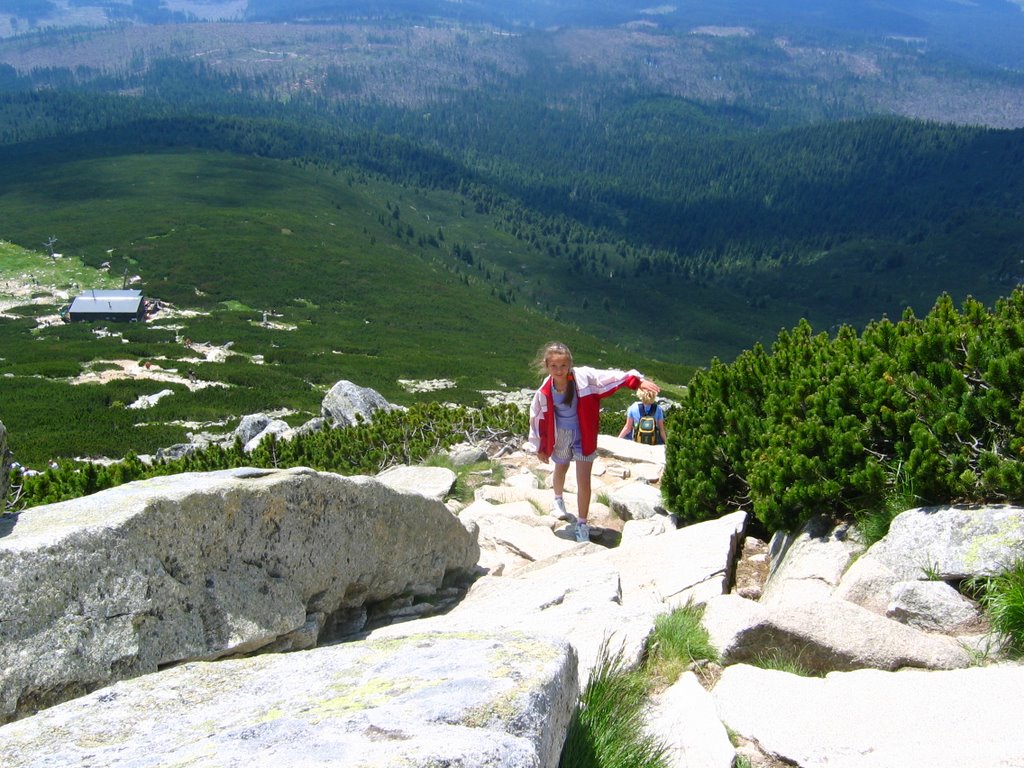 Tatra - Big steps for a little girl by Tiberius Gallus Phot…