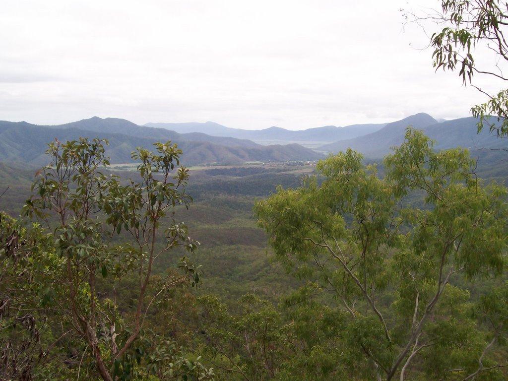 'The Gillies' - east down the Mulgrave River Valley, towards Gordonvale. by sassofalco