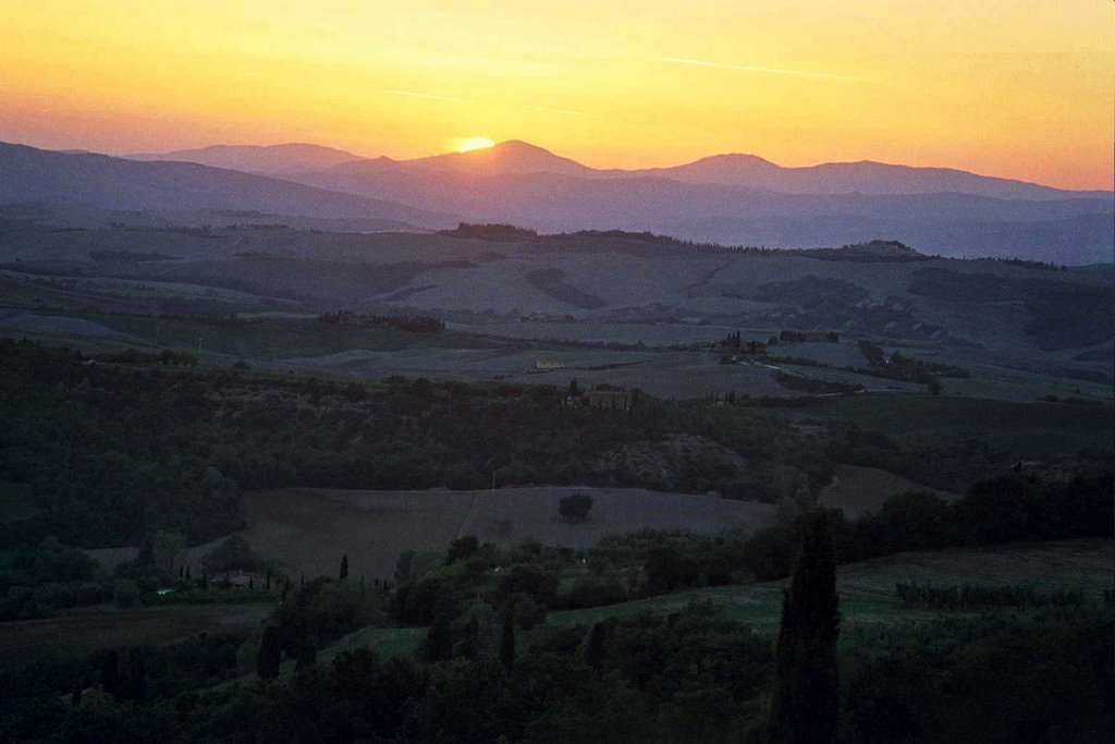 Pienza - tramonto by Bepix (Giuseppe de Giacometti)