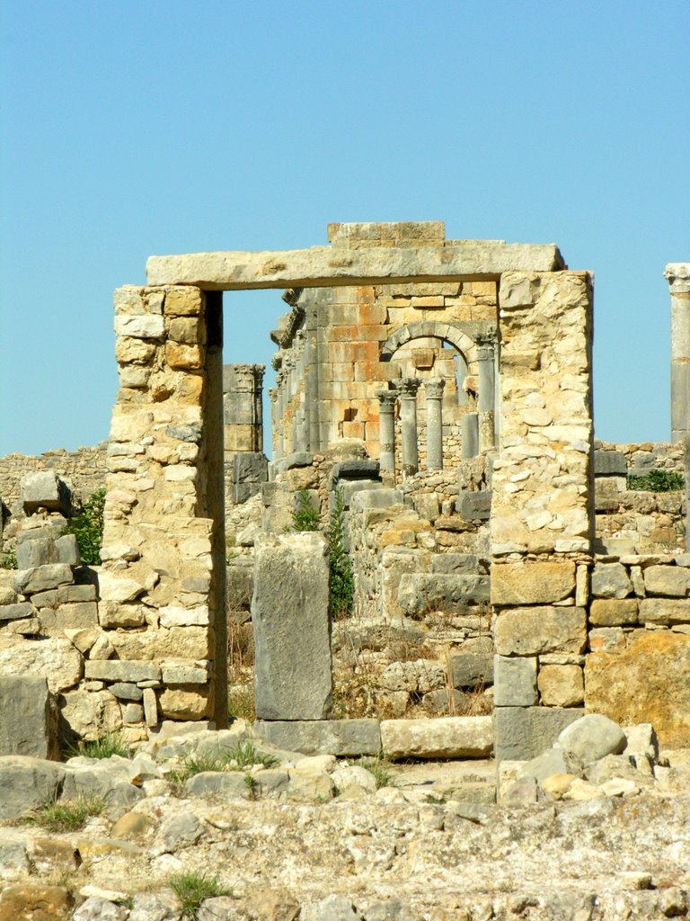 Ruins of Ancient Roman cities Volubilis by IPAAT