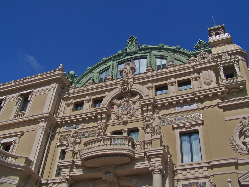 Monte carlo casino by Juliet Cullen