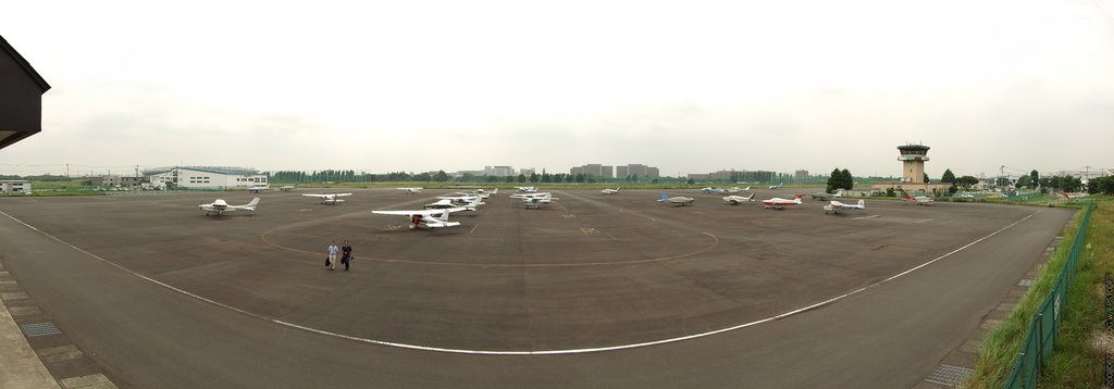 Chofu airport / 調布飛行場 200806 [200˚ equirectangular] by S0G