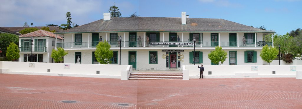 1847 Pacific House Hotel, later used as courthouse, law offices, a newpaper, ballroom & church (6-2008) by Ken Badgley