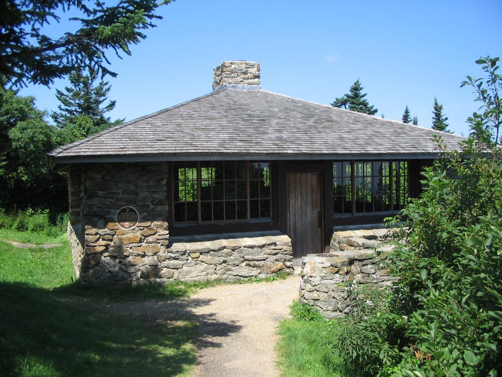 Thunderbolt Ski Trail Shelter by Donald Michalek