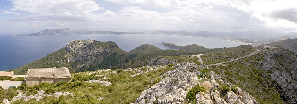 Cap des Pinar & badia de Pollenca by Alexey Kirillin