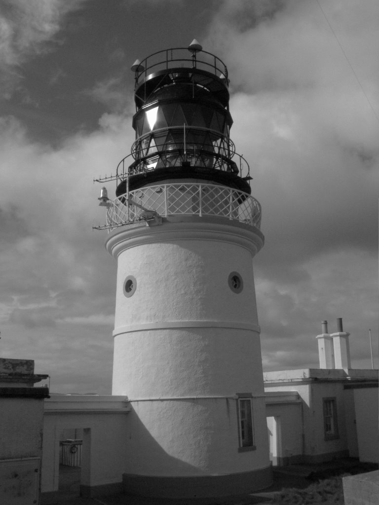 Lighthouse at Sumburgh Head by Helenjenkins71