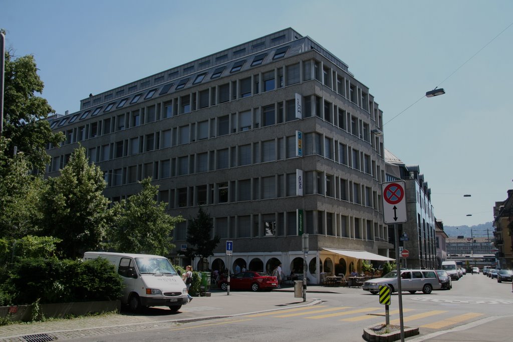 Café an der Kreuzung Josefstrasse Ackerstrasse by vodua