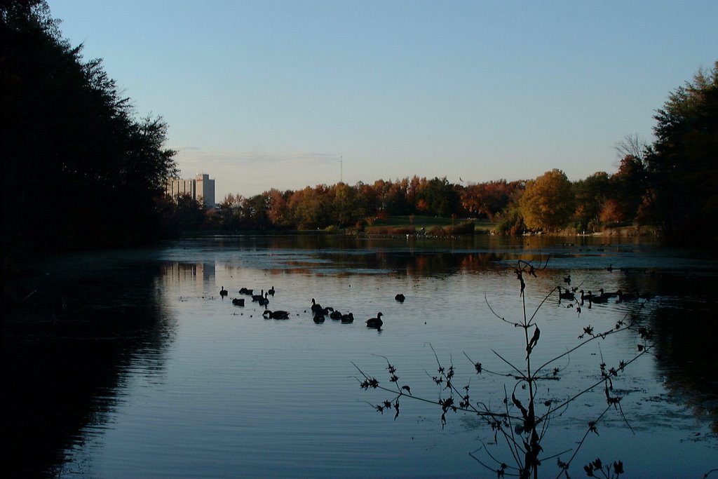 Green Belt Lake in Fall 2005 by HappyWonderLand